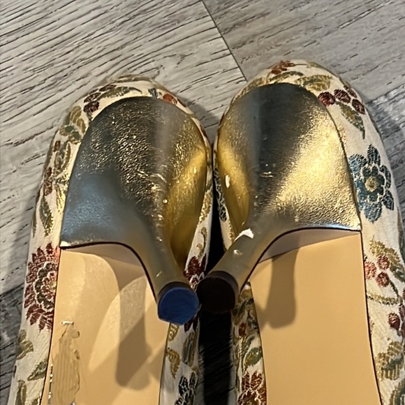Enzo Angiolini floral print heels ‼️READ DESCRIPTION - Picture 7 of 8